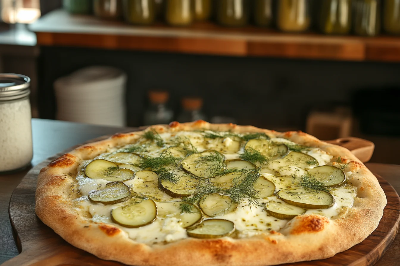 pickle pizza